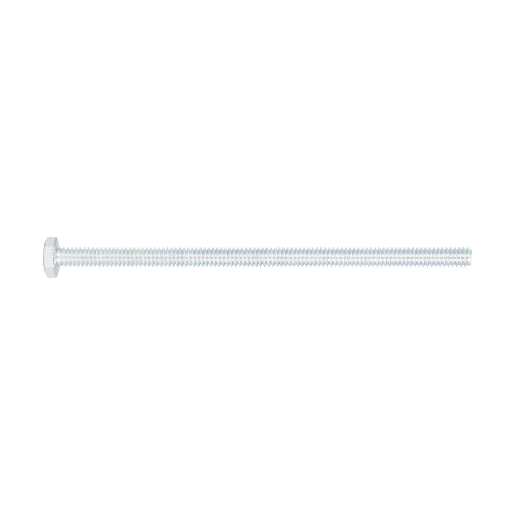 Tornillo acero galvanizado tipo máquina, 1/4X5", 25 pzas