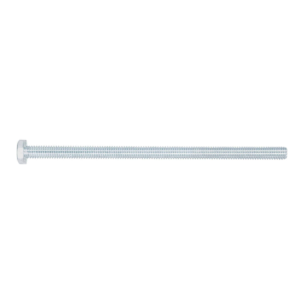 Tornillo acero galvanizado tipo máquina, 1/4X6", 20 pzas