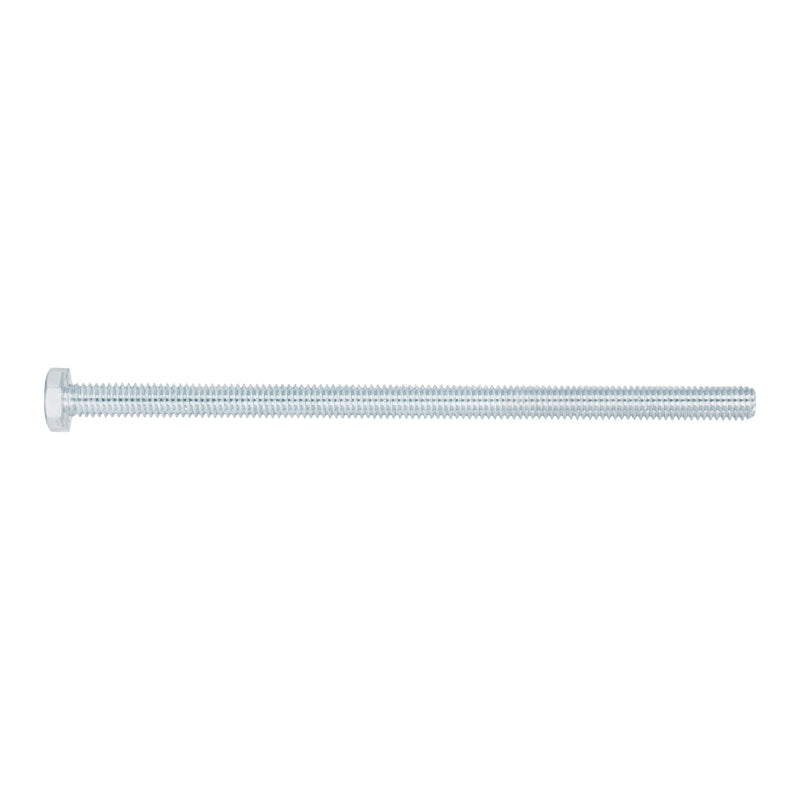 Tornillo acero galvanizado tipo máquina, 1/4X6", 20 pzas