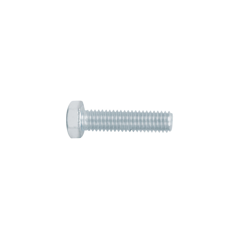 Tornillo acero galvanizado tipo máquina 3/8x1 1/2", 70 pzas