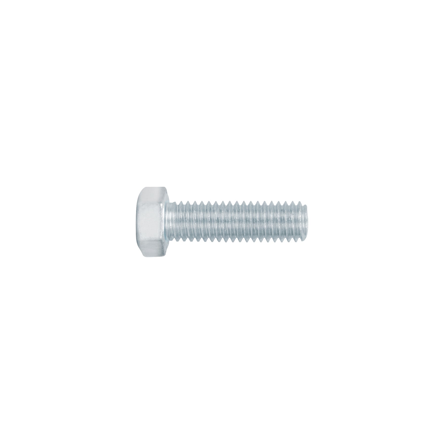Tornillo acero galvanizado tipo máquina 3/8x1 1/4", 40 pzas