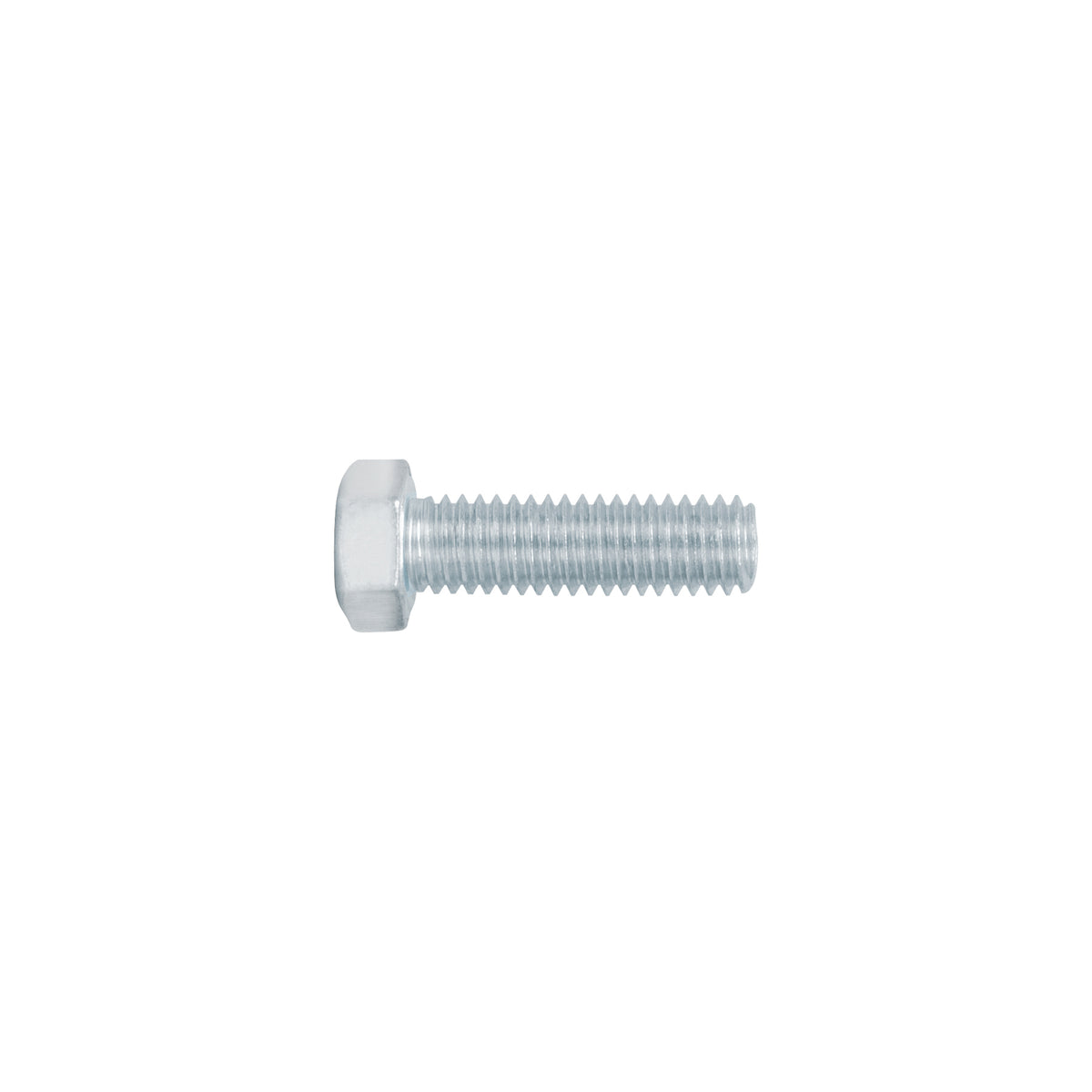 Tornillo acero galvanizado tipo máquina 3/8x1 1/4", 40 pzas