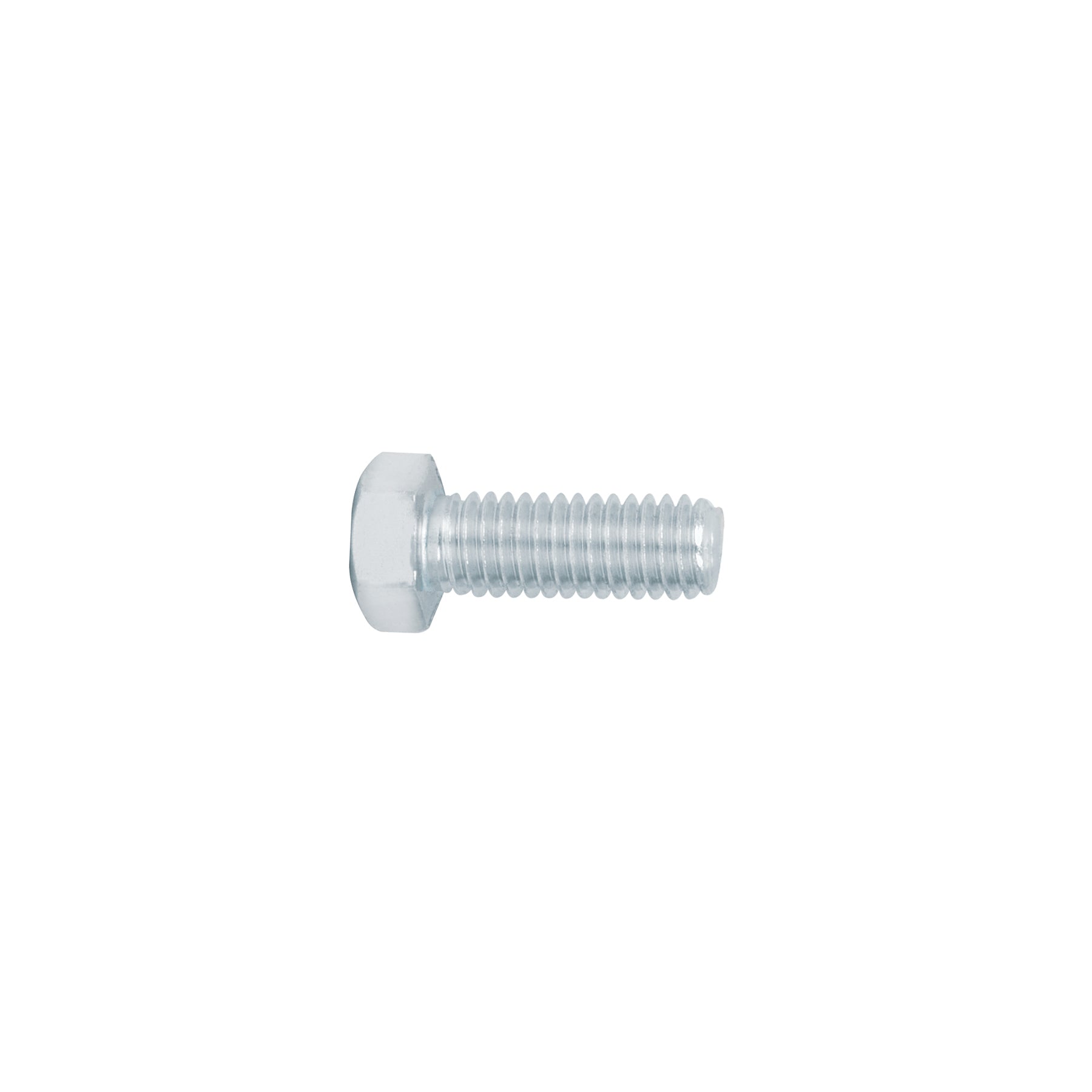 Tornillo acero galvanizado tipo máquina 3/8x1", 40 pzas