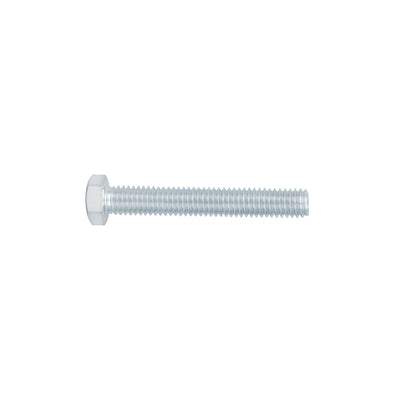 Tornillo acero galvanizado tipo máquina 3/8x2 1/2", 50 pzas