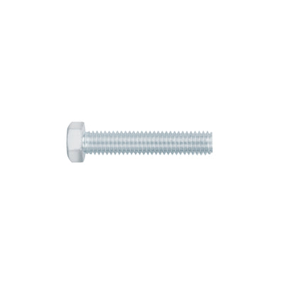 Tornillo acero galvanizado tipo máquina 3/8x2", 60 pzas
