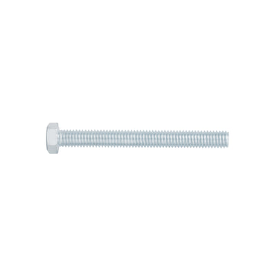 Tornillo acero galvanizado tipo máquina 3/8x3 1/2", 30 pzas