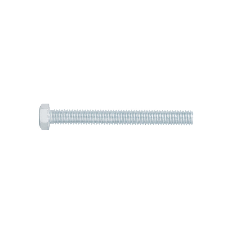 Tornillo acero galvanizado tipo máquina 3/8x3 1/2", 30 pzas