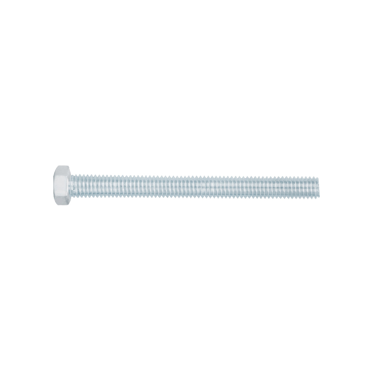 Tornillo acero galvanizado tipo máquina 3/8x4", 30 pzas