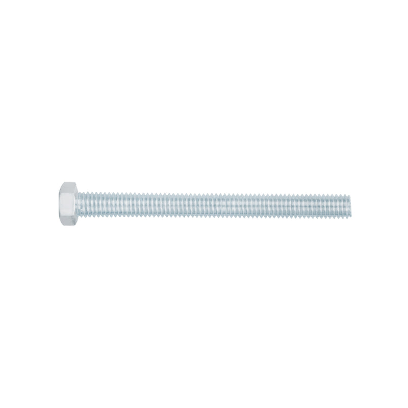 Tornillo acero galvanizado tipo máquina 3/8x4", 30 pzas