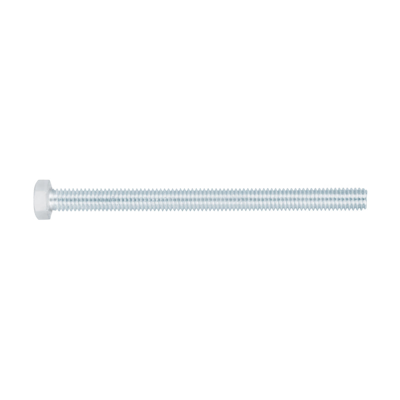 Tornillo acero galvanizado tipo máquina, 3/8X5", 15 pzas