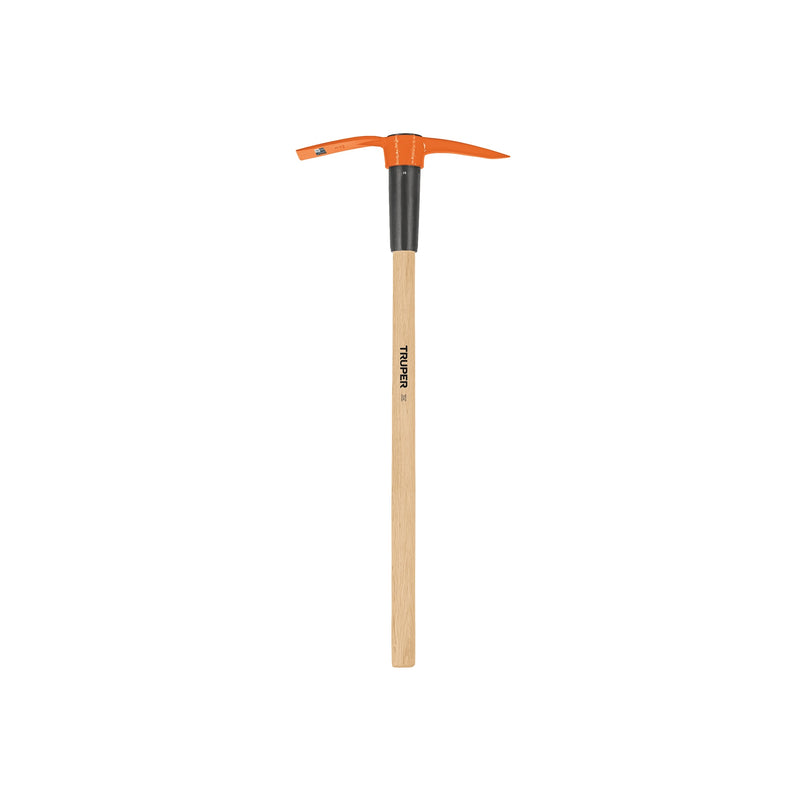 Talacho-pico 2.5 lb con mango de madera de 36'
