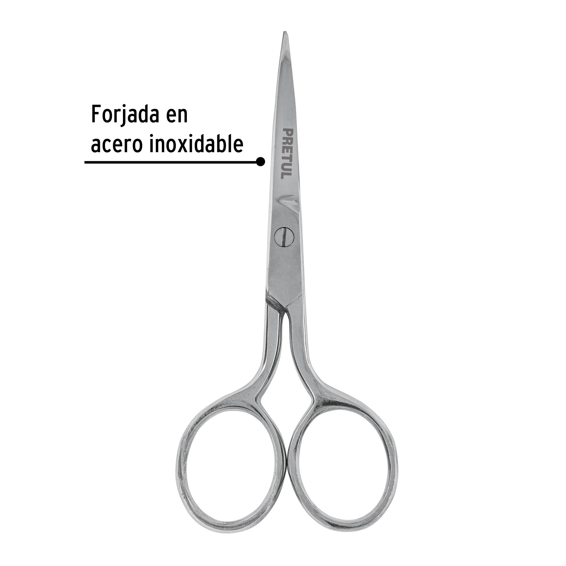 Tijera para bordar 4", pretul