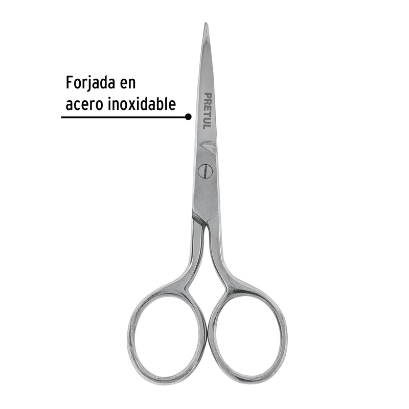 Tijera para bordar 4", pretul