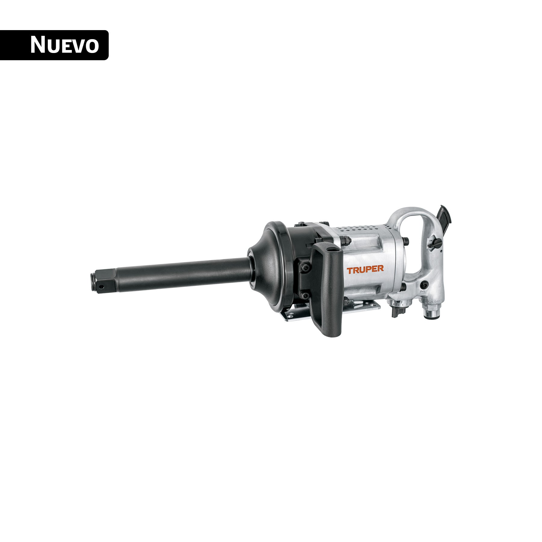 Llave (pistola) de impacto neumática 1', industrial, TRUPER