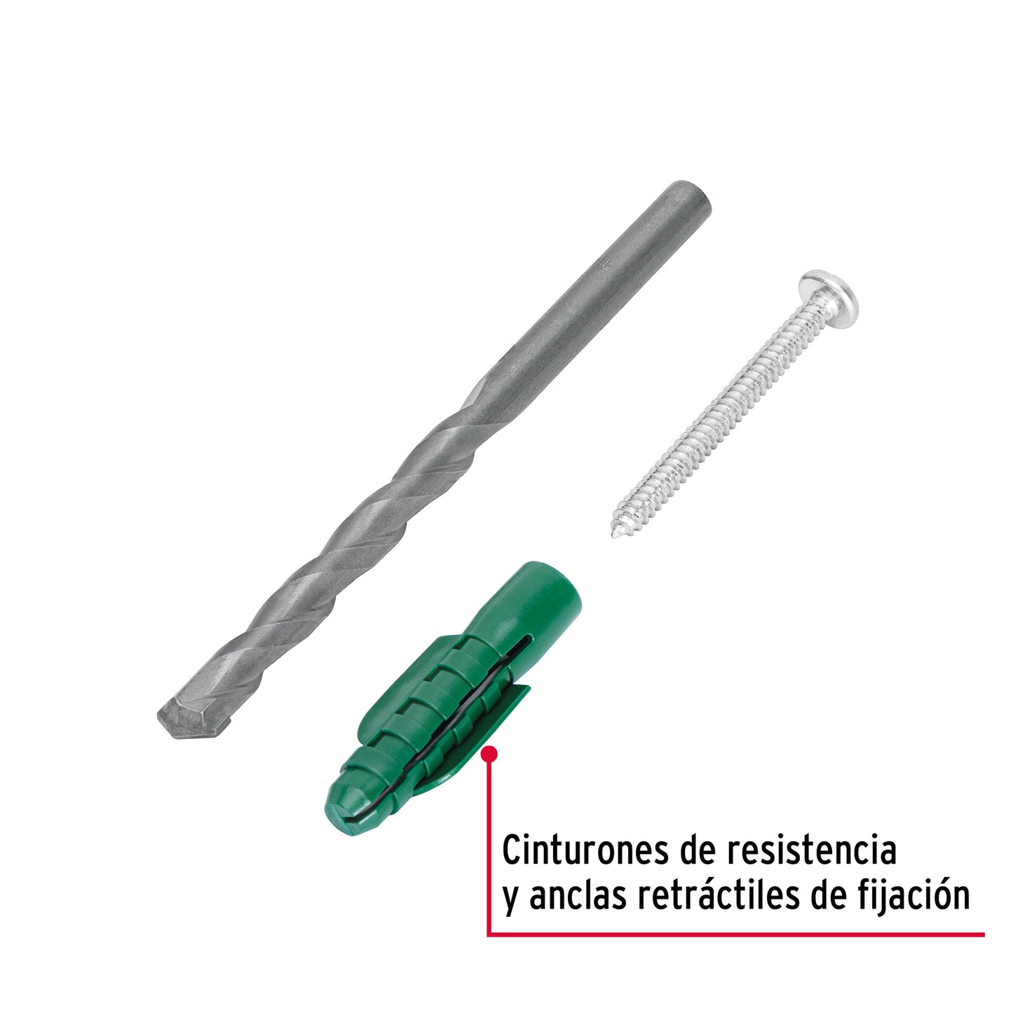 Kit de 20 taquetes 1/2' con pijas #14