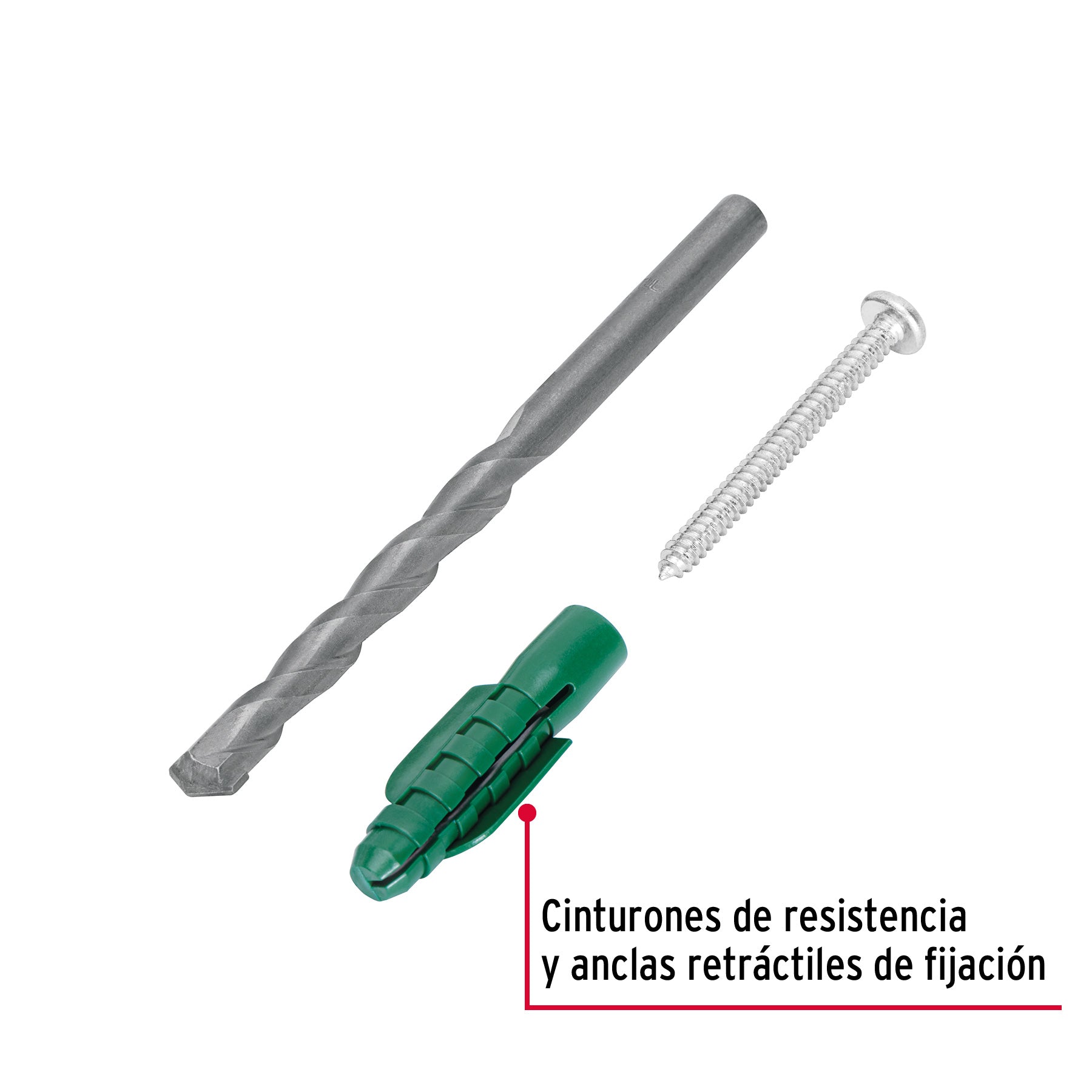 Kit de 20 taquetes 1/2' con pijas #14