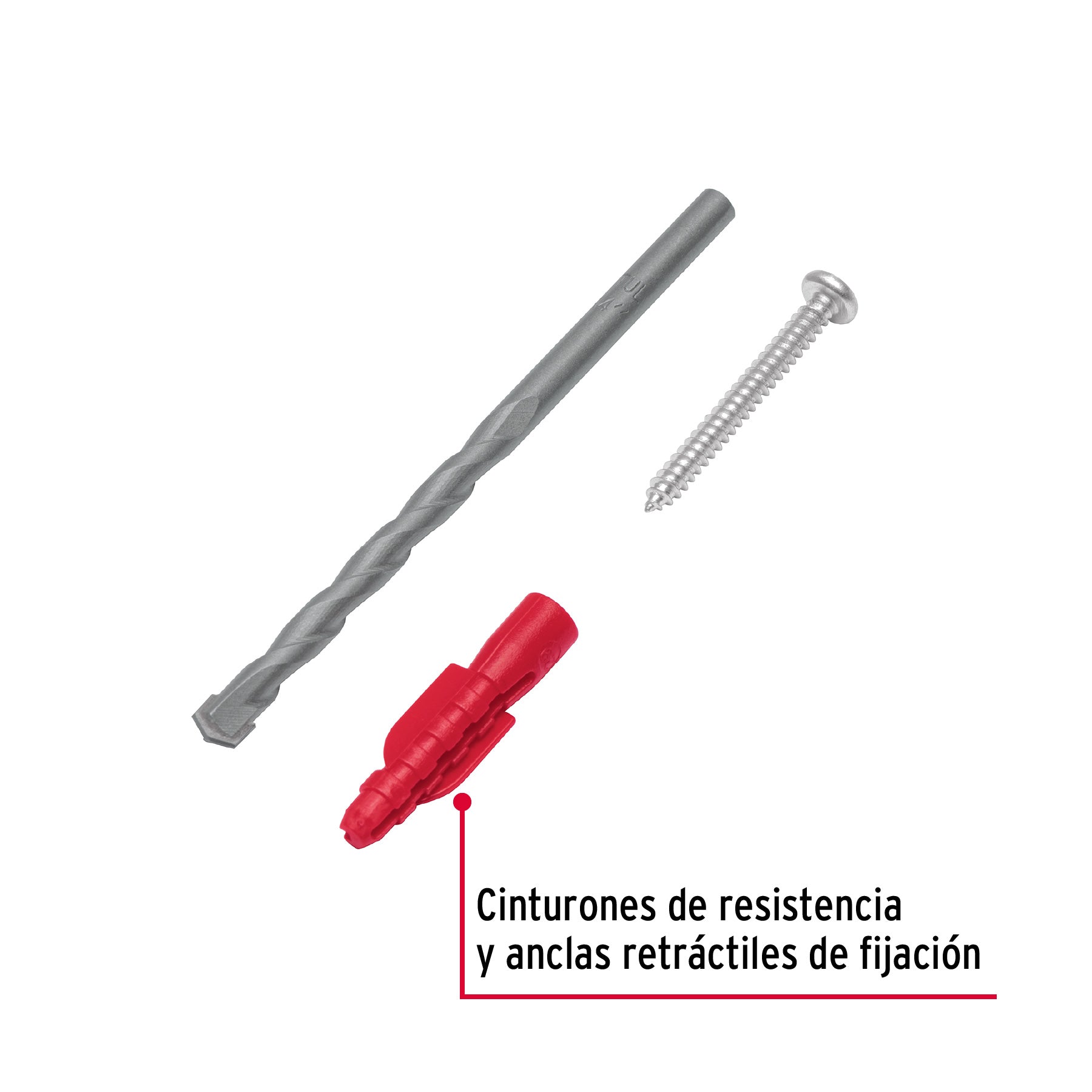 Kit de 20 taquetes 1/4' con pijas #8