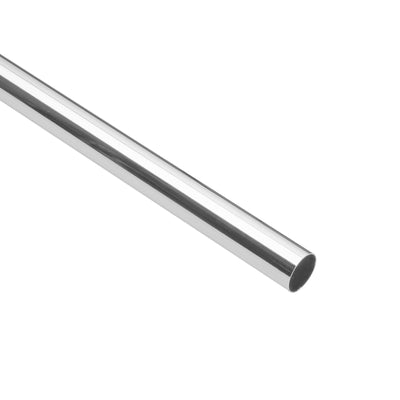 Tubo redondo de 1.5 m en acero cromado para closet, Hermex