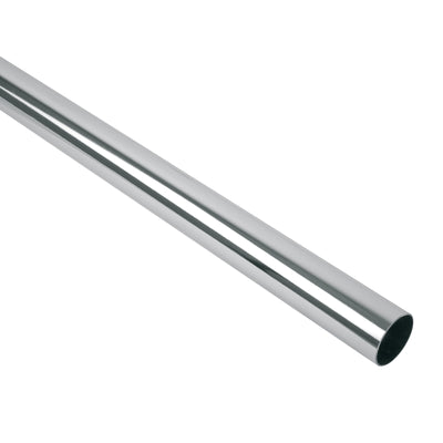 Tubo redondo cromado para closet