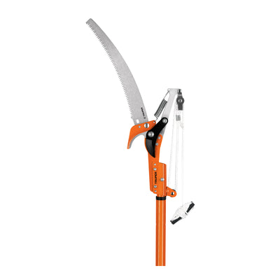 Cortador ramas altas, mango telescópico, aluminio, 2.40 m
