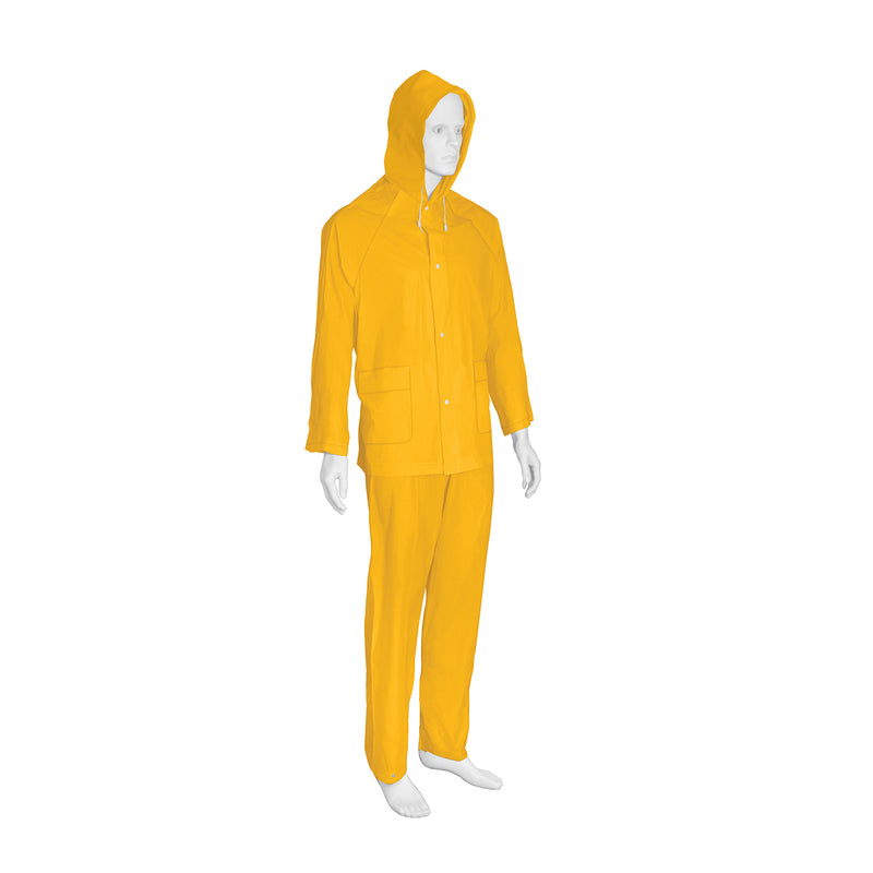 Conjunto impermeable ligero de PVC, talla G, Pretul.