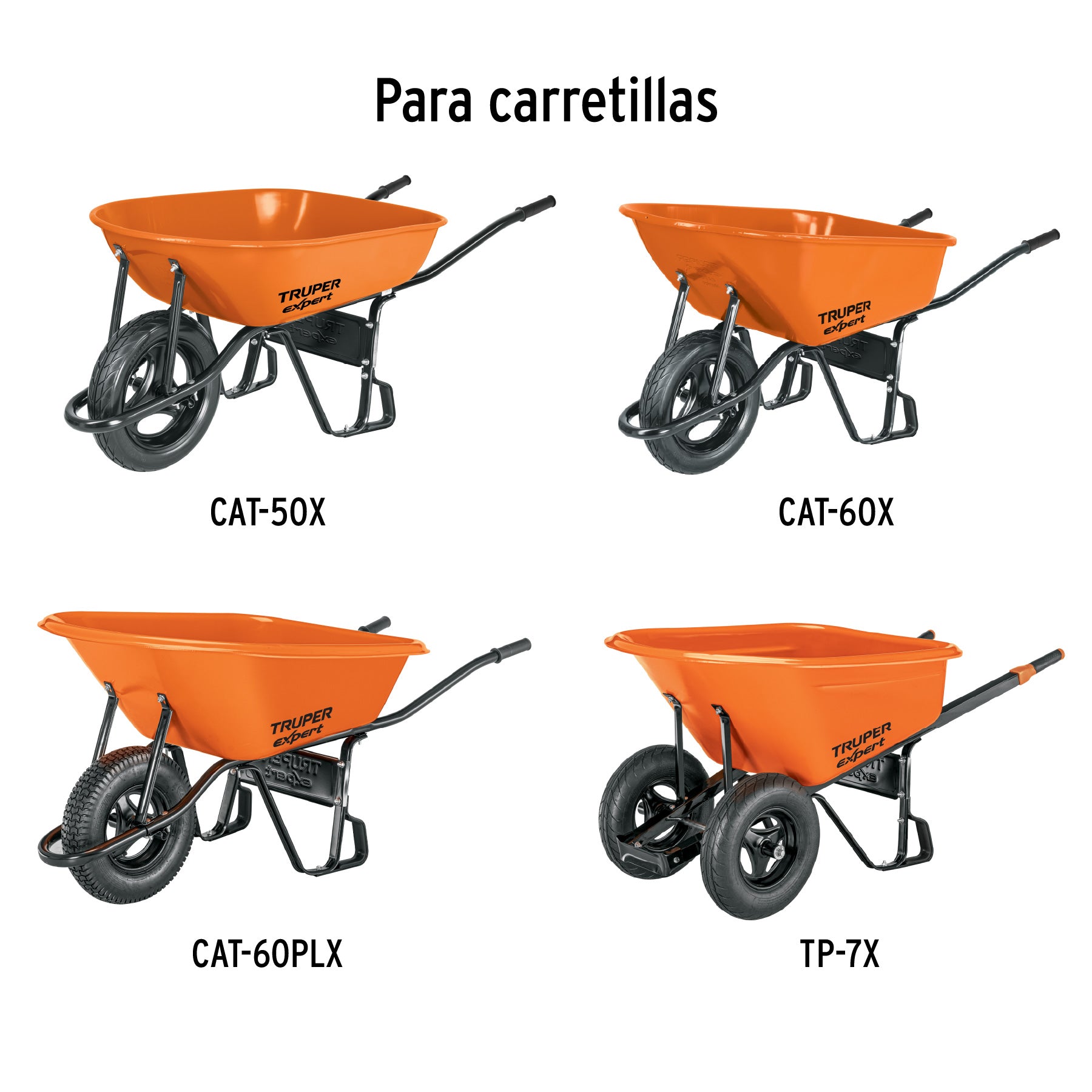 Travesaño para carretillas: CAT-50X,60X,60PLX y TP-7X
