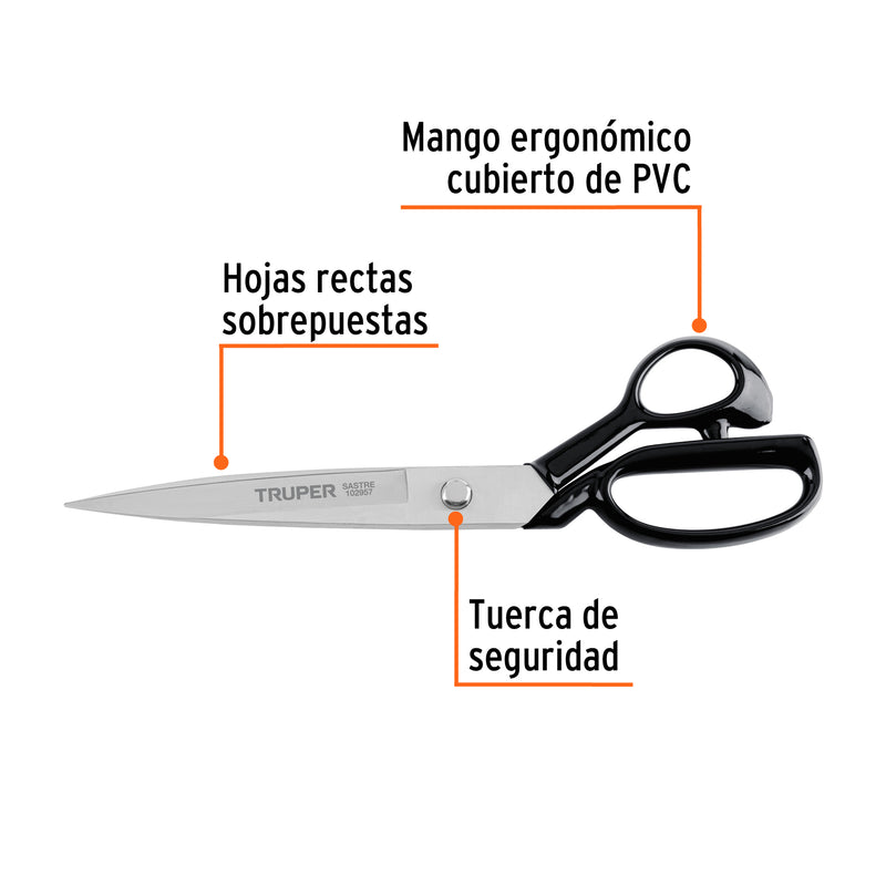 Tijera 12' para sastre, TRUPER