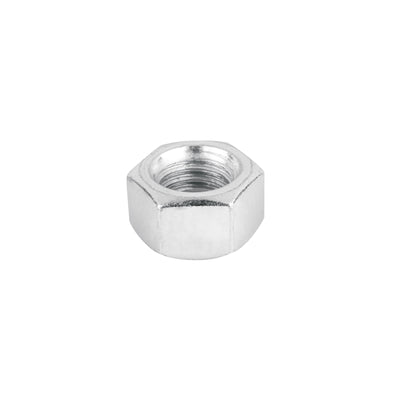 Tuerca de acero galvanizado hexagonal de 1/2", 50 pzas
