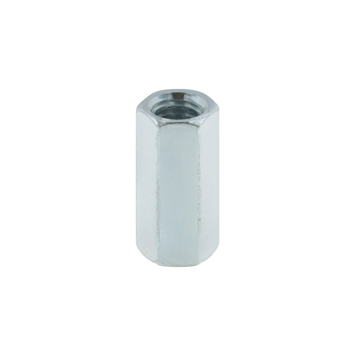 Bolsa con 5 tuercas cople, 1/4' acero galvanizado , FIERO