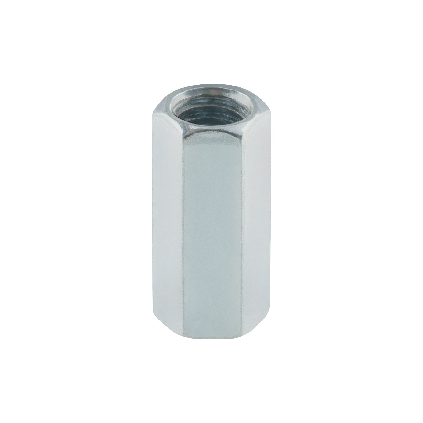 Bolsa con 5 tuercas cople, 3/8' acero galvanizado , FIERO