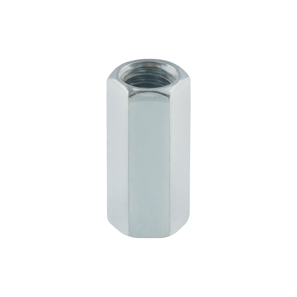 Bolsa con 5 tuercas cople, 3/8' acero galvanizado , FIERO