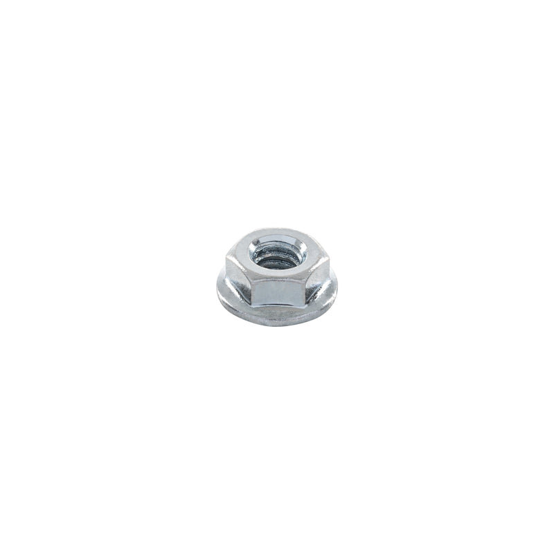 Bolsa con 100 tuercas flange, 1/4', acero galvanizado, FIERO