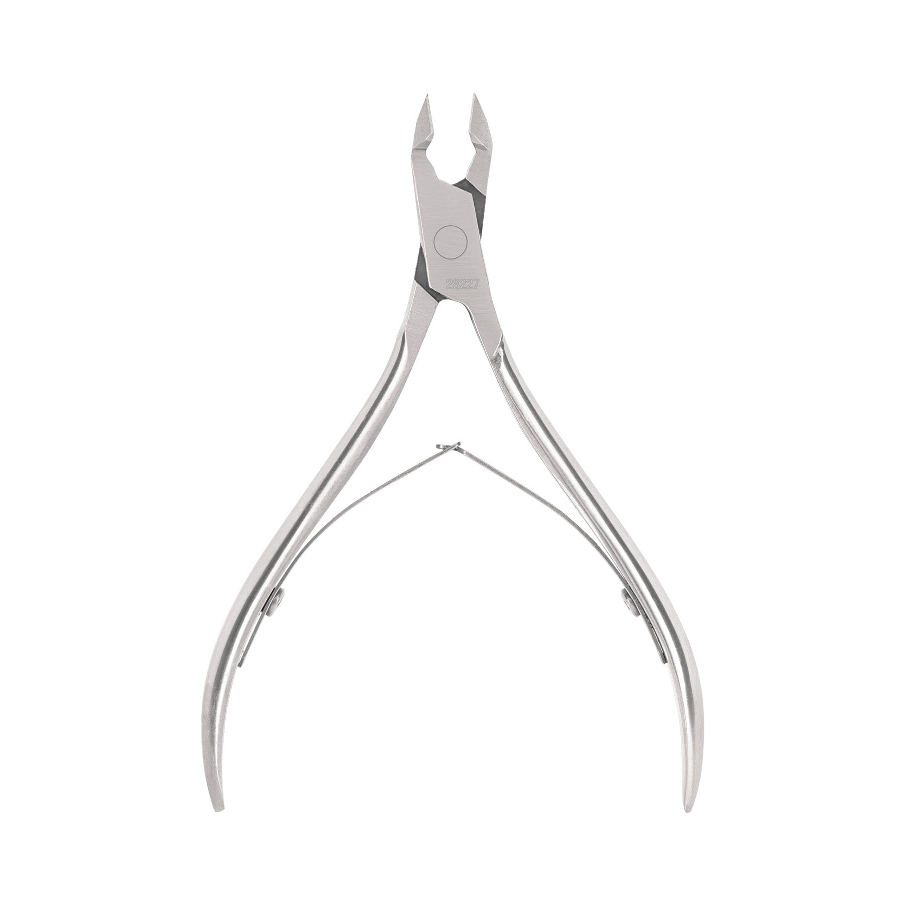 Alicate para manicure 4' cabeza recta corta, Pretul