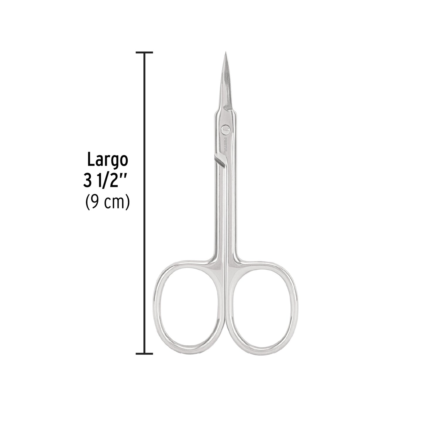 Tijera para manicure 3-1/2', punta fina, Pretul