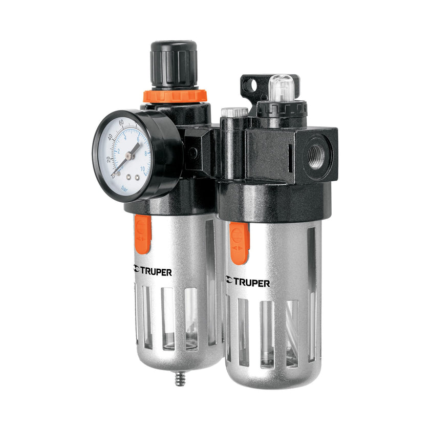 Unidad de limpieza y lubricación, cuerda 1/4 npt