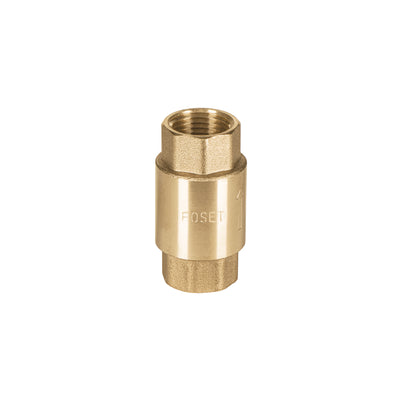 Válvula de retención de latón de 1/2"