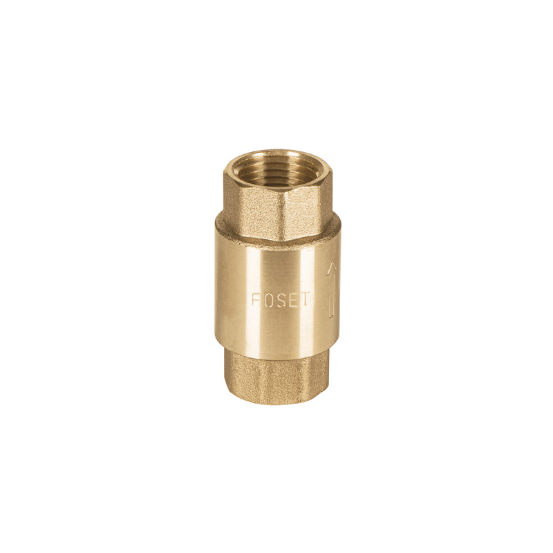 Válvula de retención de latón de 1/2"