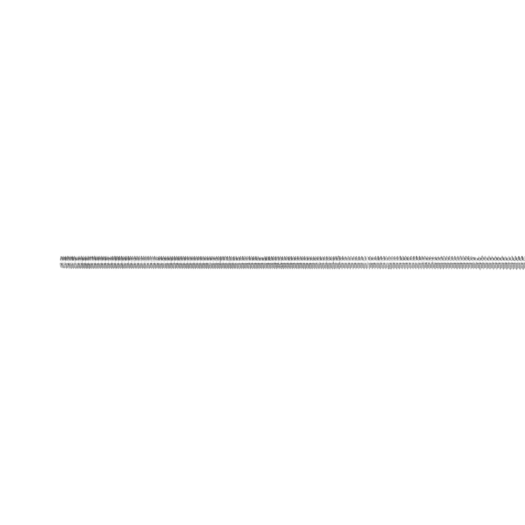 Varilla roscada, 1/4" x 1m