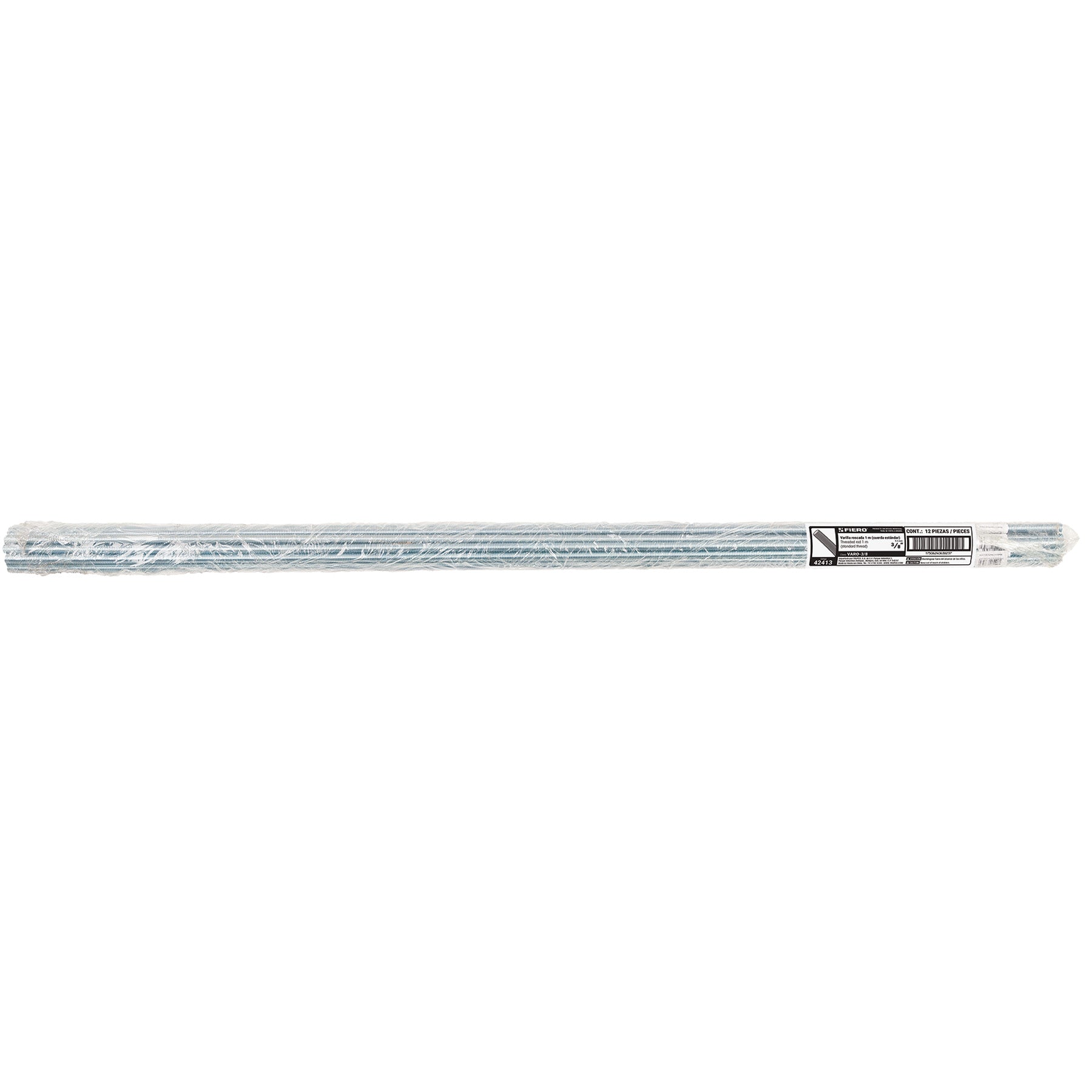 Varilla roscada, 3/8" x 1m