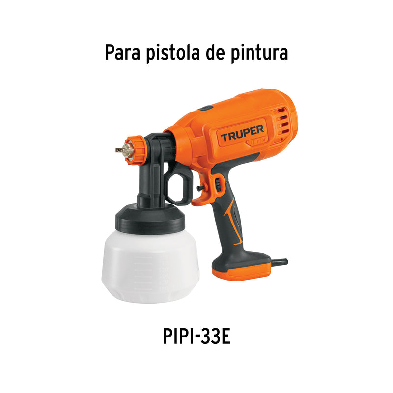 Vaso de plástico para PIPI-33E, Truper