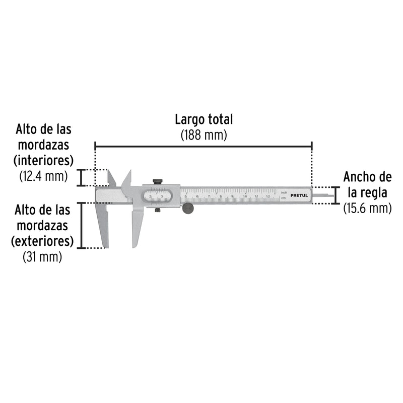 Vernier de 5", pretul