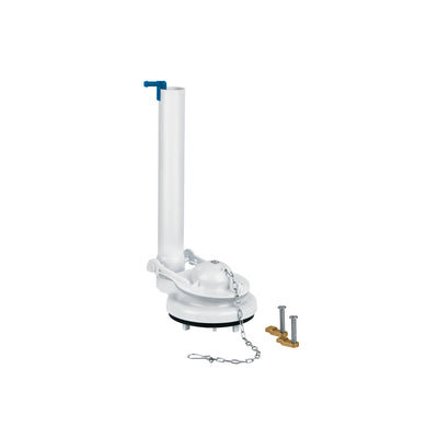 Válvula de descarga de 3' p/sanitario una pza, cadena Inox