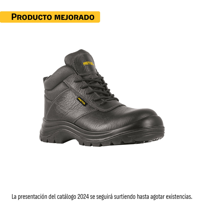 Zapatos con casco, #30, negro, agujeta bicolor, Pretul