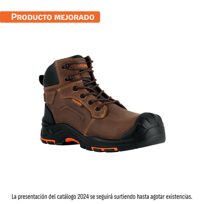 Zapatos dieléctricos con casquillo, #28, café