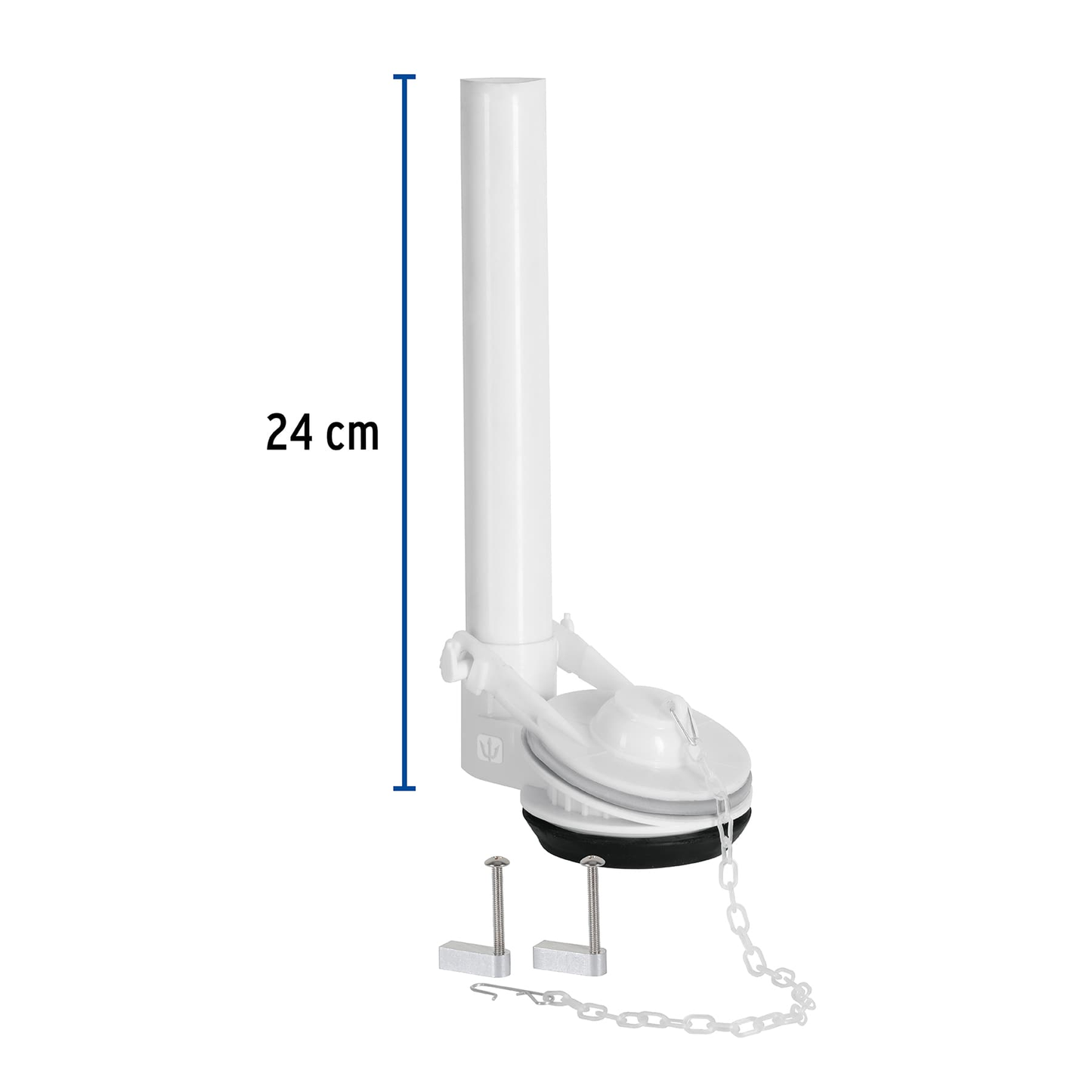 Válvula de descarga de 2' p/sanitario una pza,cadena inox