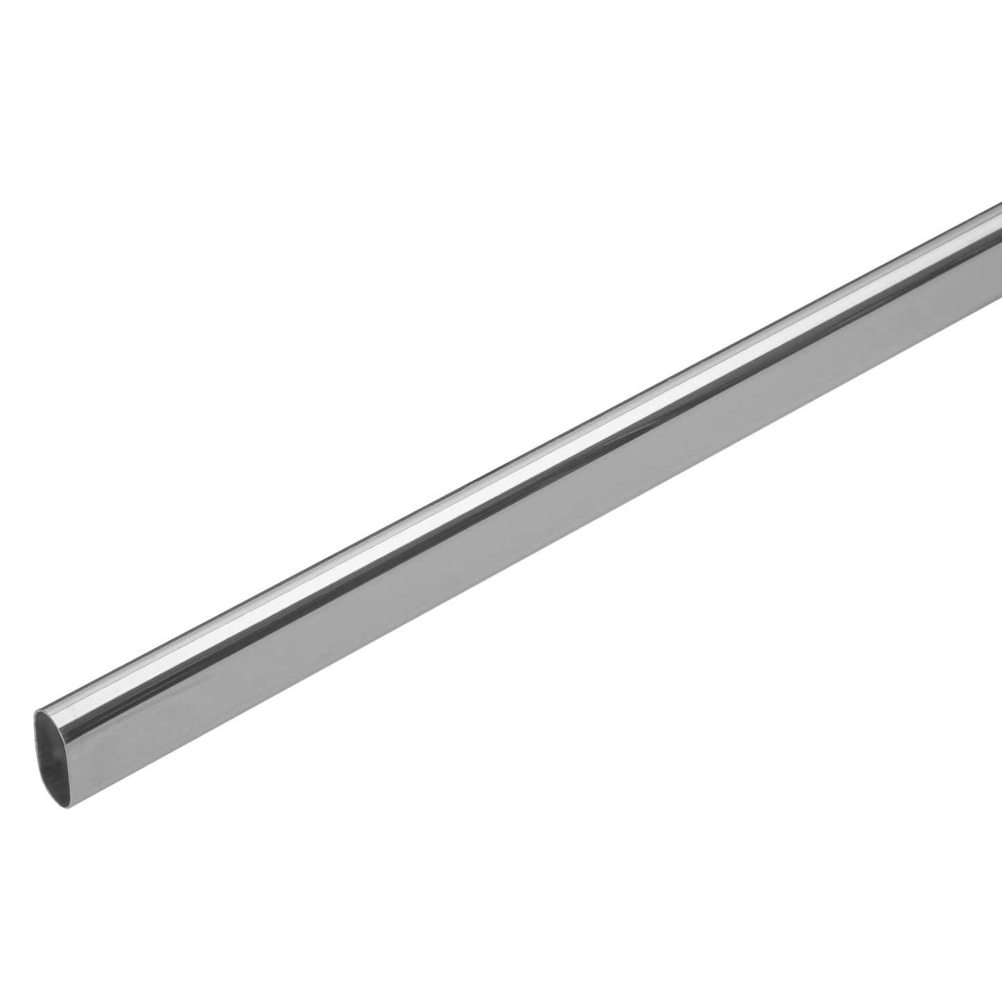 Tubo ovalado de 3.0 m en aluminio para closet, Hermex