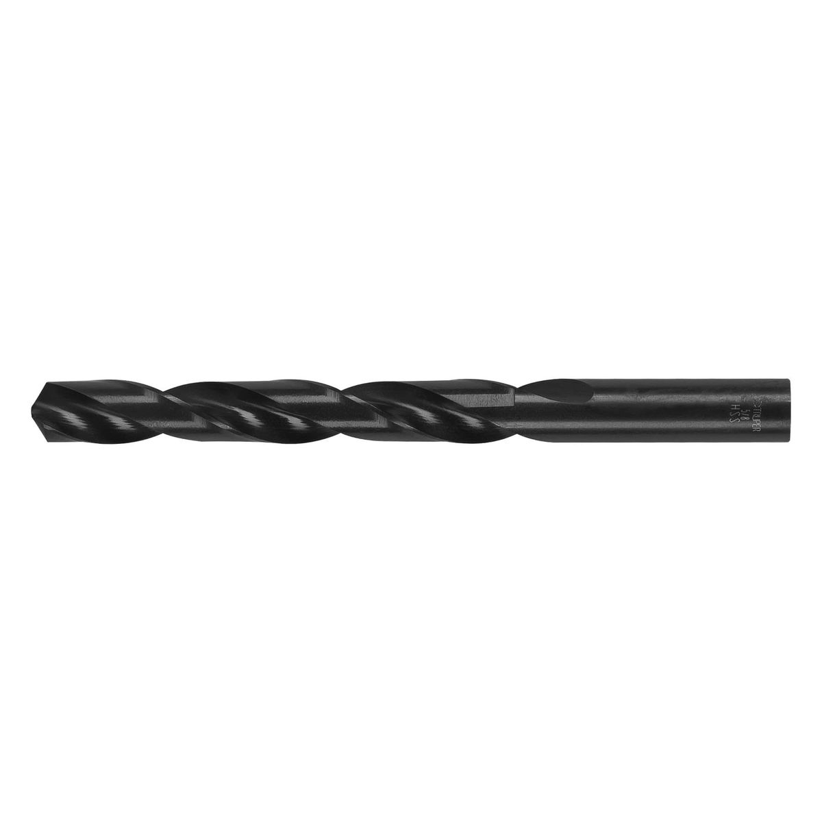 Broca de alta velocidad, oxido negro, 5/8"