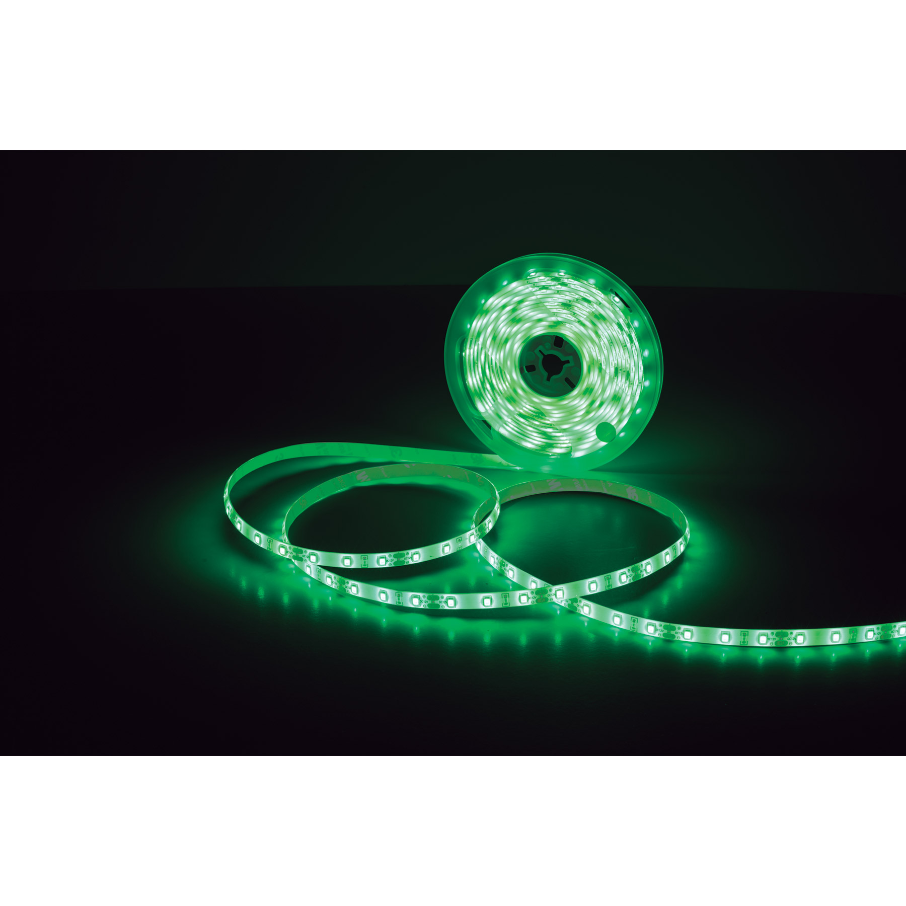 Tira de LED de 5 m 18 W para interior y exterior verde