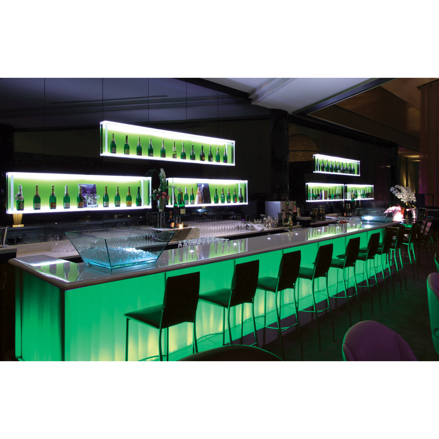 Tira de LED de 5 m 18 W para interior y exterior verde