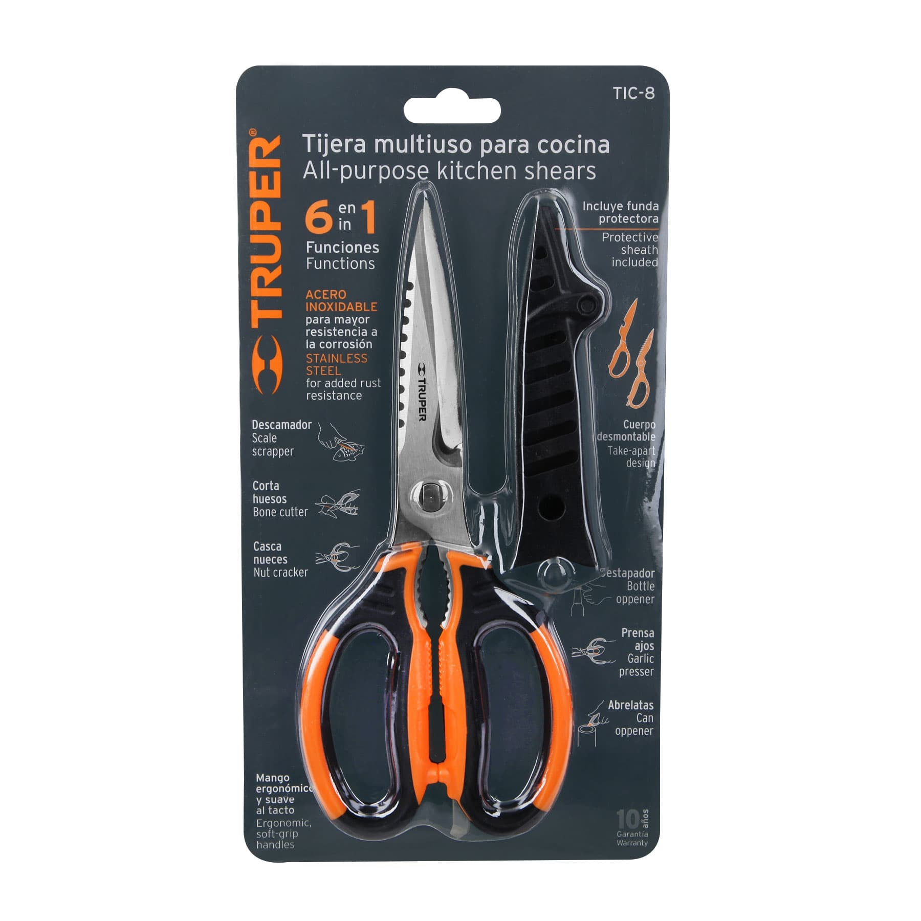 TIJERAS MULTIUSOS PARA COCINA